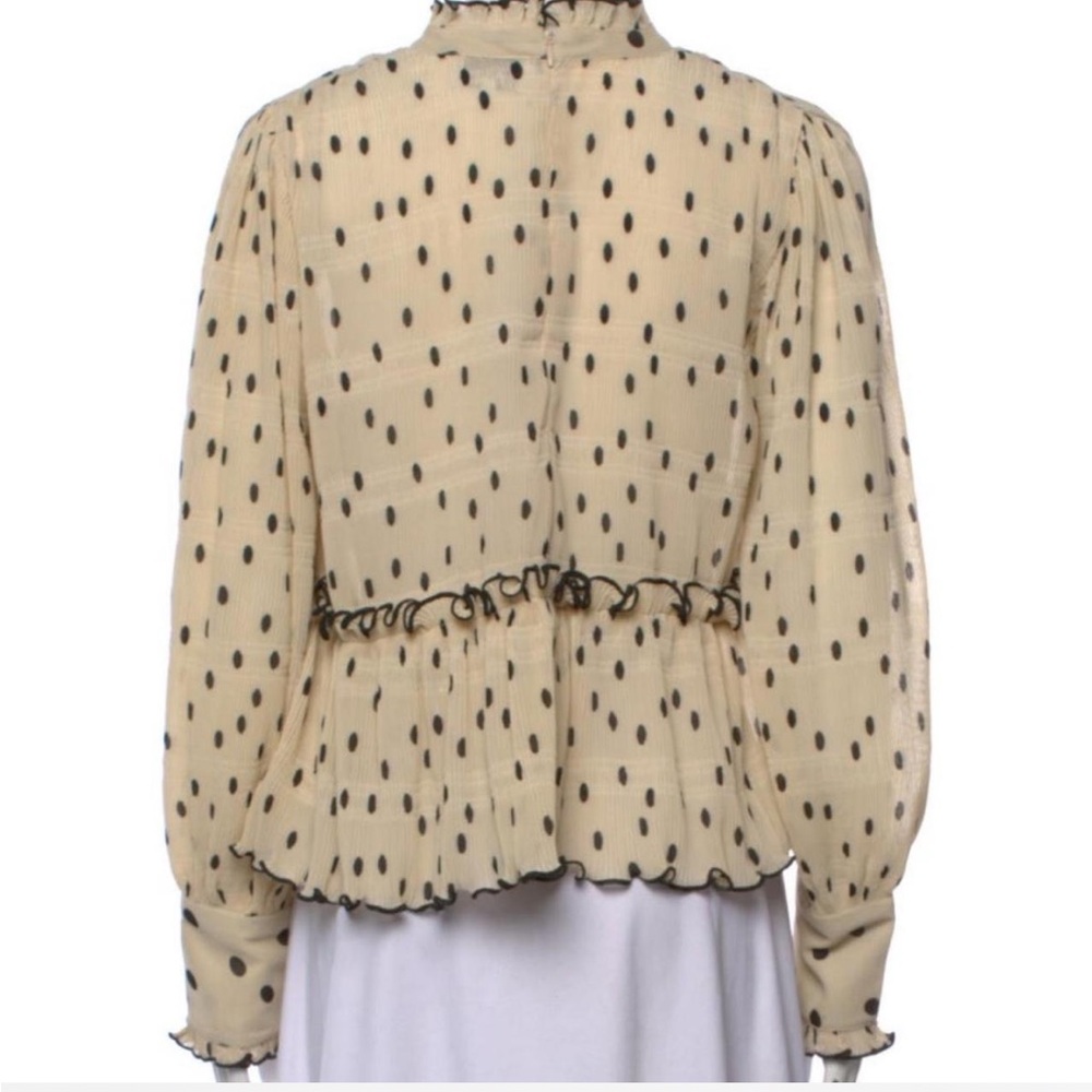 GANNI Ruffle Blouse - Picture 2 of 3